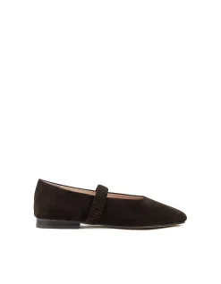 EDINA RUCHED STRAP BALLET