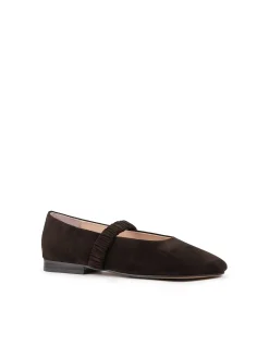 EDINA RUCHED STRAP BALLET