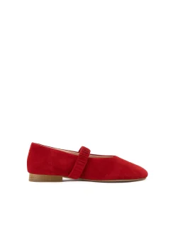 EDINA RUCHED STRAP BALLET