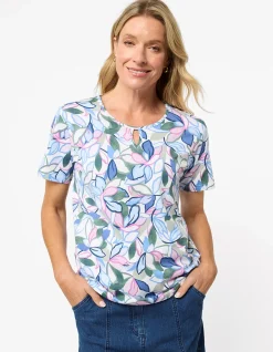 ELEAH SHORT SLEEVE TOP