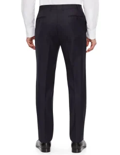 Elegant Navy Wool Suit
