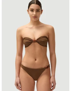 Eli Bandeau Top with Ring Detail