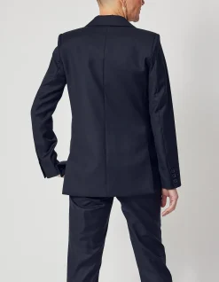 ELIZABETH JACKET IN BLACK T/W WOOL