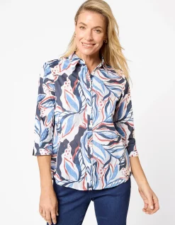 ELVIRA 3/4 SLEEVE SHIRT