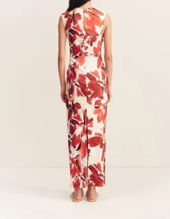 Ember Draped Maxi Dress