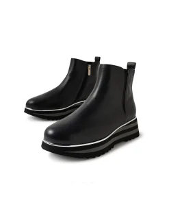 Emer Leather Platform Chelsea Boots