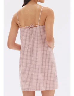 Emile Seersucker Mini Shift Dress