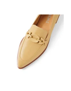 Ernest Pointed Chain Detail Loafers