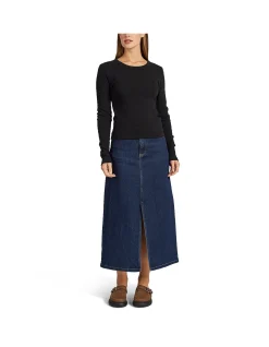 Essential Rib Long Sleeve Top