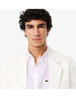 ESSENTIAL SS LINEN SHIRT WHITE