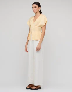 ESTELLE PLEATED BLOUSE