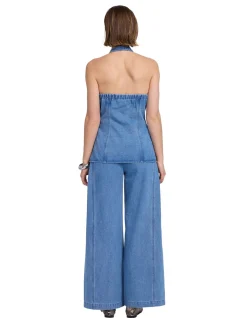 Everleigh Indigo Wide Leg Denim Jeans