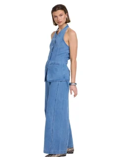 Everleigh Indigo Wide Leg Denim Jeans