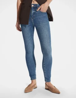 Evie High Rise Stretch Ankle Skinny Jeans