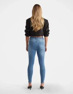 Evie High Rise Stretch Ankle Skinny Jeans