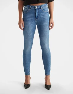 Evie High Rise Stretch Ankle Skinny Jeans