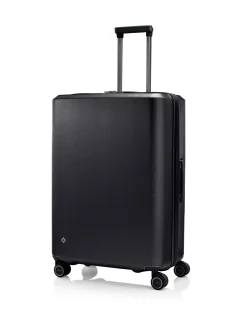 EVOA Z 75CM Expandable Suitcase Black