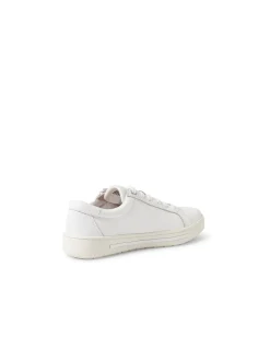 Evone White Leather Sneakers