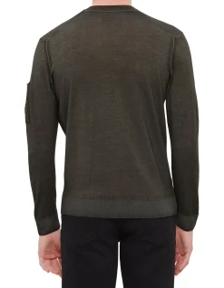 Fast Dyed Merino Crew Neck Sweater
