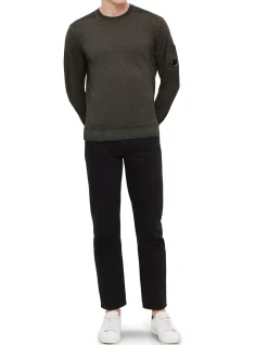 Fast Dyed Merino Crew Neck Sweater