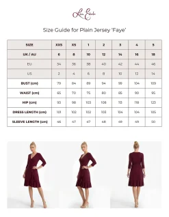 FAYE STOCK JERSEY DRESS