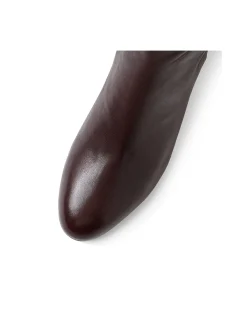 Fiddel Block Heel Knee High Leather Boots