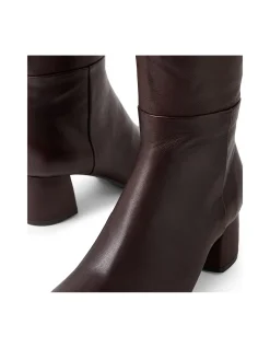 Fiddel Block Heel Knee High Leather Boots