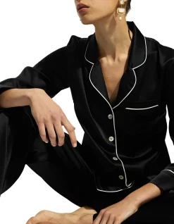 fine finishes long sleeve pant pyjama set