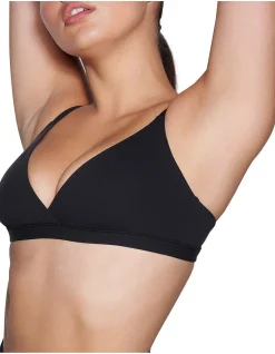 FITS EVERYBODY LIFTING TRIANGLE BRALETTE ONYX