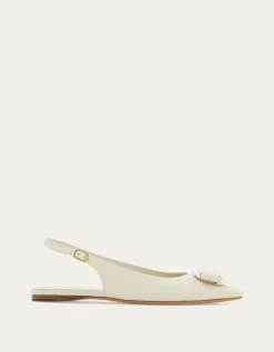 FLAT SLINGBACK WITH VARA BUCKLE