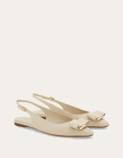 FLAT SLINGBACK WITH VARA BUCKLE