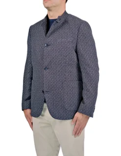 FLECK JERSEY STRETCH PATCH POCKET JACKET
