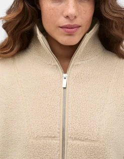 FLEECE ZIP THROUGH JACKET
