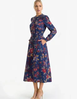 Fleur Pomegranate Dress