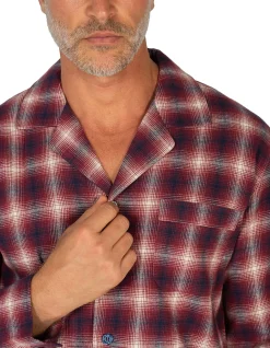 Flinders Flannel Button-thru PJ Set