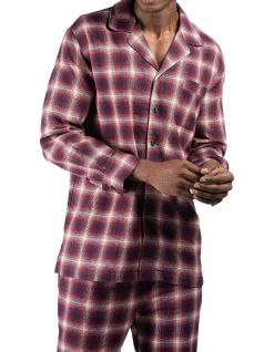 Flinders Flannel Button-thru PJ Set