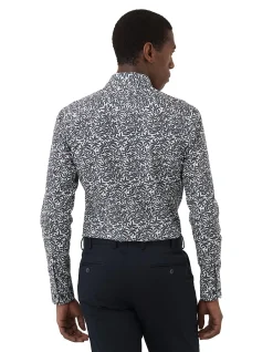 FLORAL PRINT SLIM SHIRT