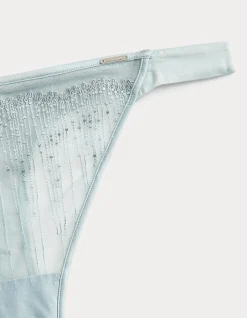 FLORENCE EMBROIDERY THONG