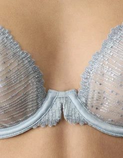 Florence Embroidery Wired Plunge Bra