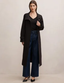 FLORENCE FUNNEL NECK TRENCH COAT