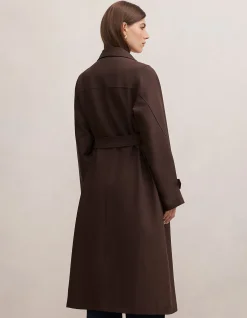 FLORENCE FUNNEL NECK TRENCH COAT