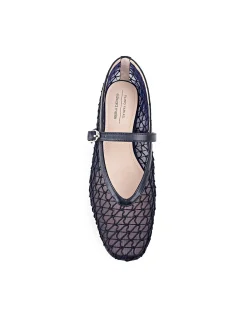 FLOSSY MESH WEAVE BALLET
