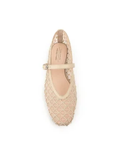 FLOSSY MESH WEAVE BALLET