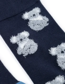FLUFFY KOALA BAMBOO SOCK