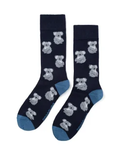 FLUFFY KOALA BAMBOO SOCK