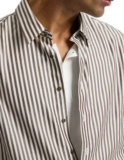 FLUID STRIPED SHIRT