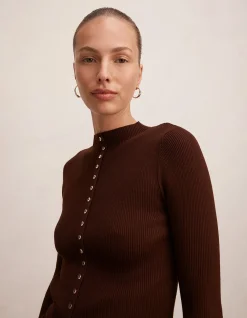 FRANCIS BUTTON DETAIL TOP