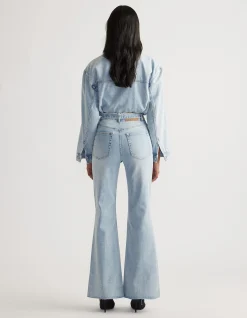 Freya High Rise Stretch Flare Jeans