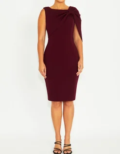 FREYA MERLOT DRESS