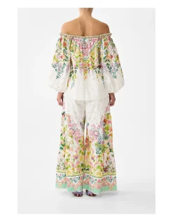 FRILL OFF SHOULDER TOP